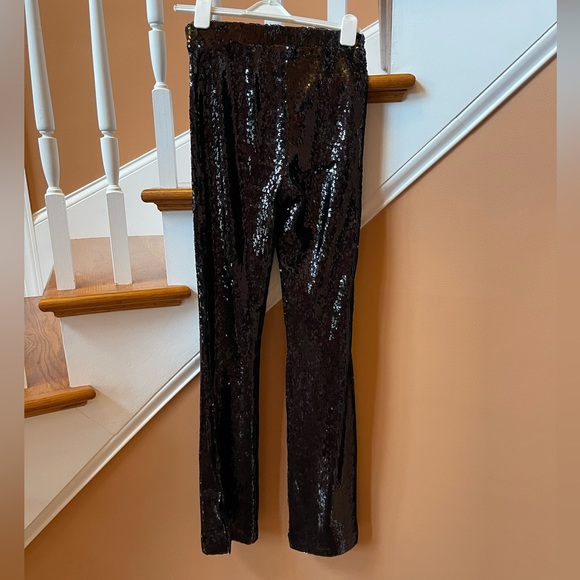 Anthropologie NWT Sz SM lined sequin leggings/pants; sold out, top rated @anthro - Picture 15 of 16